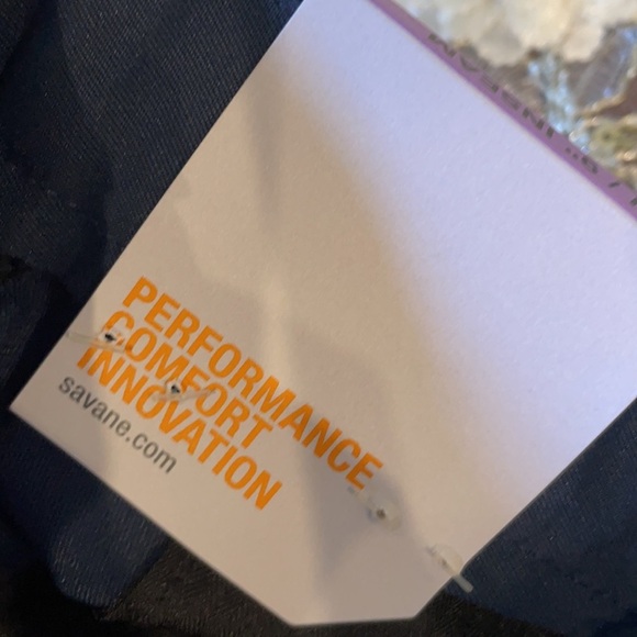 NWT MENS TOTAL ECLIPSE SAVANE MICROFIBER FLAT FRONT SHORTS. 38w navy blue - Picture 7 of 9